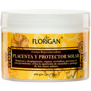 CREMA REJUVENECEDORA Placenta y Protector Solar 350 g